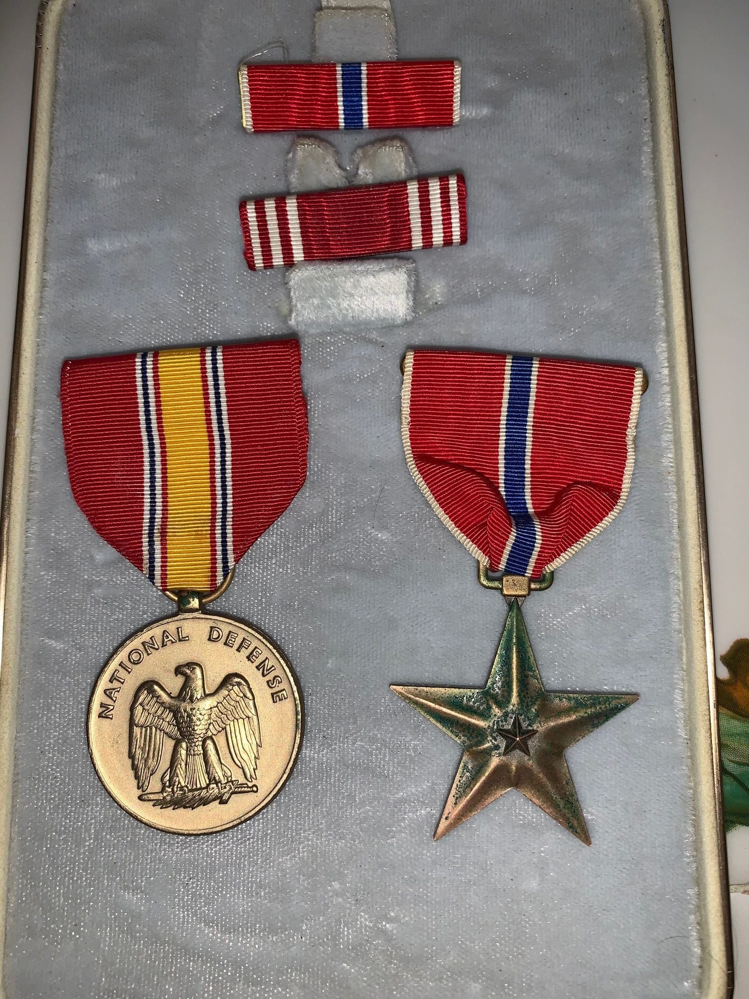 Some of Terry's medals. He tossed them in a drawer and told his mom, "You can melt these down and make a buckle out of 'em."